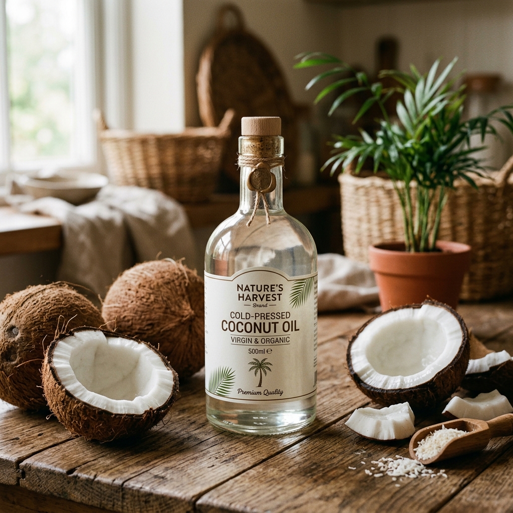 Cold Pressed Coconut Oil