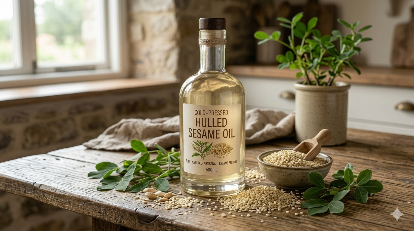 Cold Pressed Sesame Oil